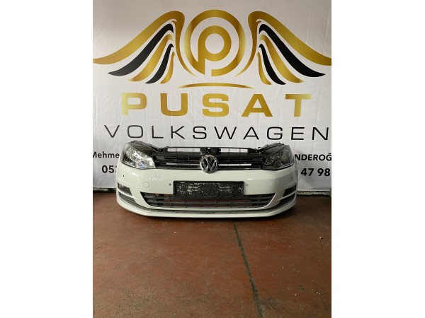 Golf 7 çıkma dolu ön tampon çıkma orjinal far