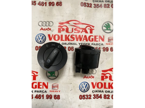 VOLKSWAGEN GOLF JETTA ÇIKMA ORJİNAL FAR ANAHTARI ANKARA 