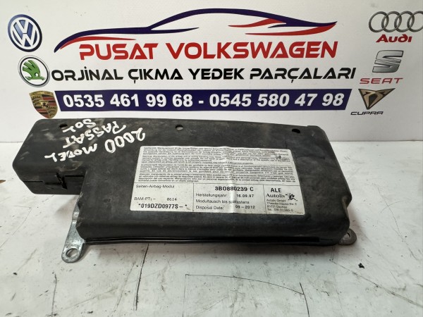 PASSAT B5 ÇIKMA ORJİNAL SOL KOLTUK AİRBAG 3B0 880 239 C