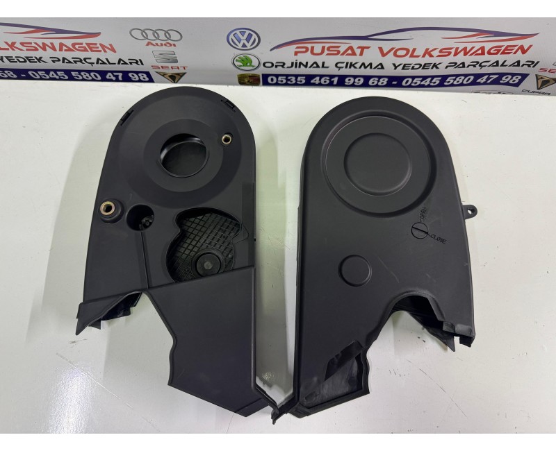 İç Dış Triger Kapağı 2 Parça BGU- BSE - BFQ - ALZ Motor - G0LF 5 - 2003 - 2010 PASSAT JETTA BORA TOLEDO A3 LEON OCTAVİA BEETLE