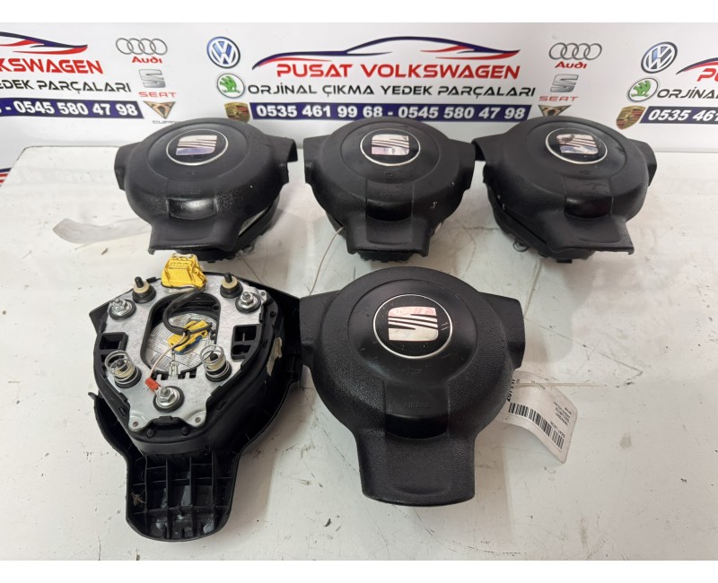 SEAT CORDOBA ALTEA LEON İBİZA ÇIKMA ORJİNAL DİREKSİYON AİRBAG 1P0 880 201 B 6L0 880 201 H 1P0 880 201 B
