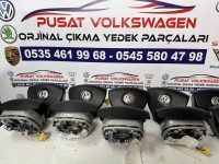 ÇIKMA ORJİNAL DİREKSİYON AİRBAG CADDY JETTA GOLF 5 PASSAT TOURAN 1K0 880 201