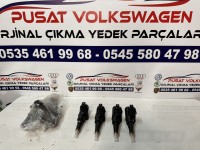 1.9TDİ ÇIKMA TAKIM ENJEKTÖR SET 038 130 073 AG JETTA GOLF 5 TOURAN CADDY TRANSPORTER T5 AUDİ A3 OCTAVİA LEON ENJEKTÖR 