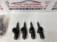 1.9TDİ ÇIKMA TAKIM ENJEKTÖR SET 038 130 073 AG JETTA GOLF 5 TOURAN CADDY TRANSPORTER T5 AUDİ A3 OCTAVİA LEON ENJEKTÖR 