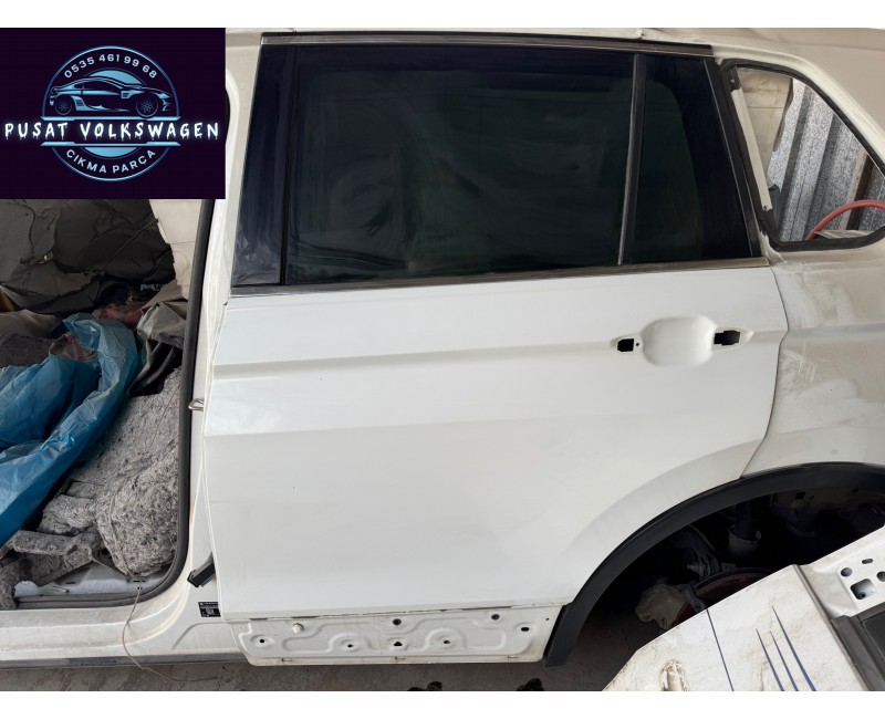 VOLKSWAGEN TİGUAN ÇIKMA SOL ARKA KAPI ORJİNAL 2016 2020 MODEL ARASI