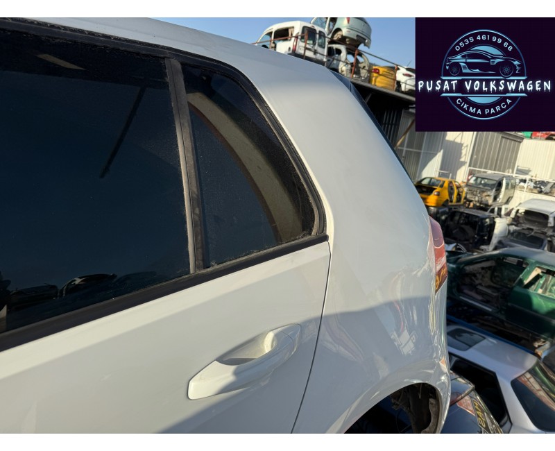 VOLKSWAGEN GOLF 7 ÇIKMA SOL ARKA ÇAMURLUK KESME HATASIZ