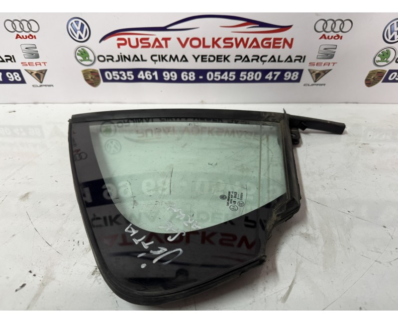 JETTA ÇIKMA ORJİNAL SAG ARKA KELEBEK CAMI 5C6 845 214