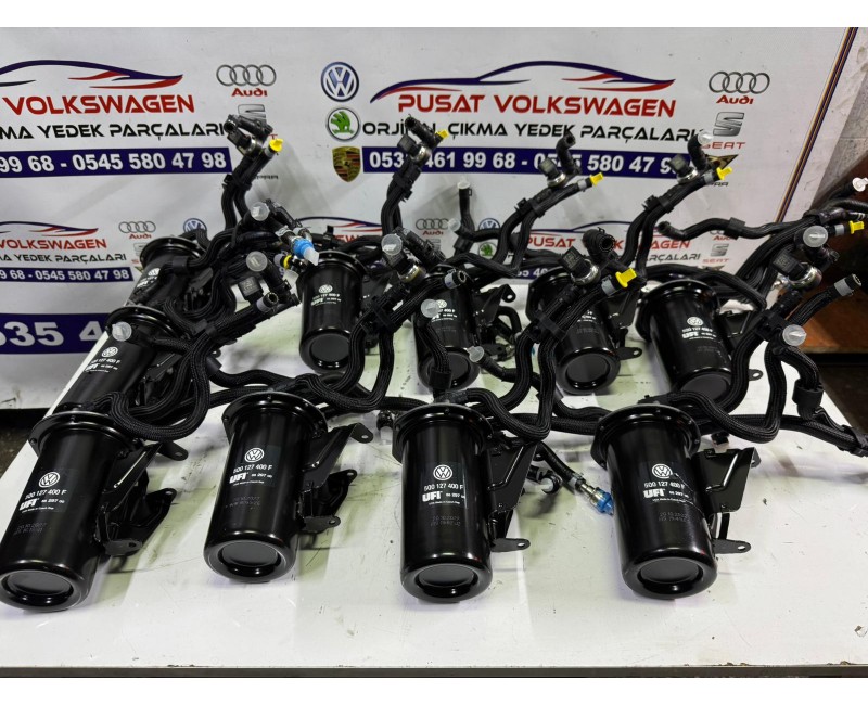 5Q0 127 400 F MAZOT FİLİTRESİ KOMPLE YAKIT HATTI BORULARI İLE BİRLİKTE MÜŞÜRLÜ GOLF 13-POLO18- A3 13-20 SEAT LEON