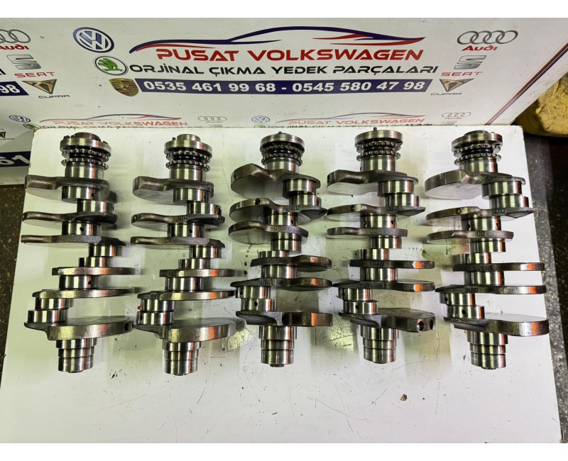 3.0 TDİ VOLKSWAGEN TOUAREG PHEATON AUDİ A4 A6 Q7 ÇIKMA KRANK MİLİ 059A ÇIKMA ORJİNAL 3.0 TDİ VOLKSWAGEN TOUAREG PHEATON AUDİ A4 A6 Q7 ÇIKMA KRANK MİLİ 059A ÇIKMA ORJİNAL