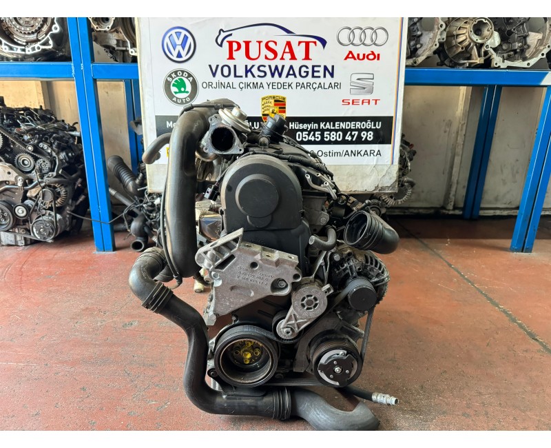 1.9TDİ DİZEL ÇIKMA KOMPLE MOTOR BKC BXE JETTA GOLF AUDİ A3 TOURAN CADDY OCTAVİA SÜPERB